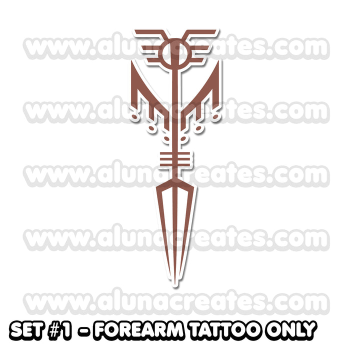 Valkyrie - Thor: Ragnarok | Temporary Tattoos | AlunaCreates