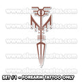 Valkyrie - Thor: Ragnarok | Temporary Tattoos | AlunaCreates