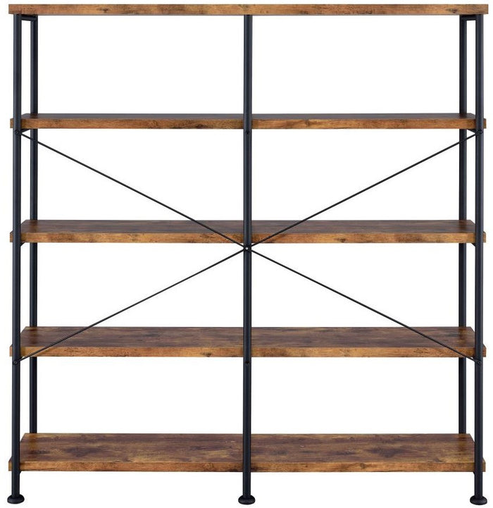 VARELA Cinnamon 60" Wide Bookshelf