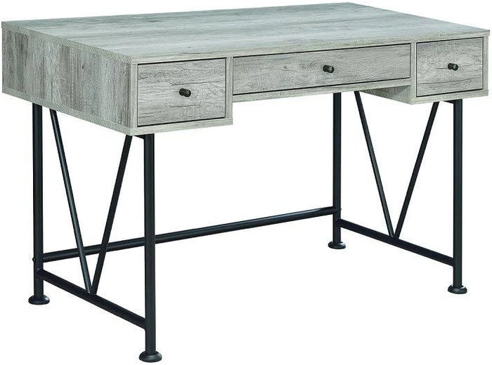 VARELA Gray 47" Wide Desk (RTA)
