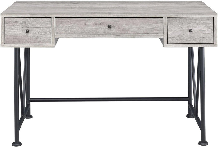 VARELA Gray 47" Wide Desk (RTA)