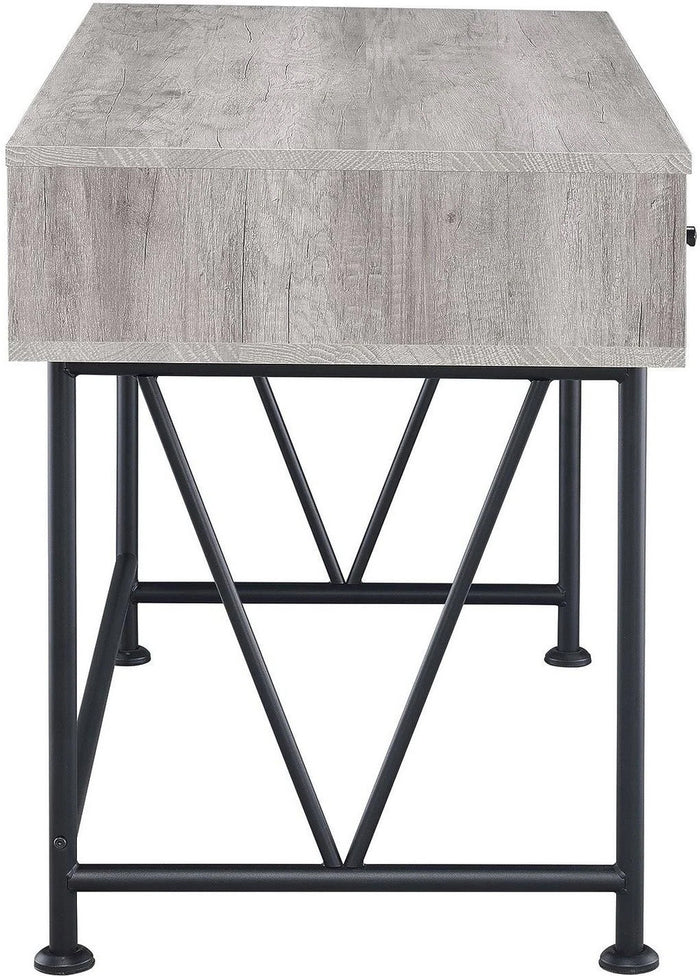 VARELA Gray 47" Wide Desk (RTA)