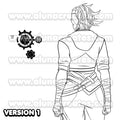 Vi - Arcane | Temporary Tattoos | FULL BACK - AlunaCreates