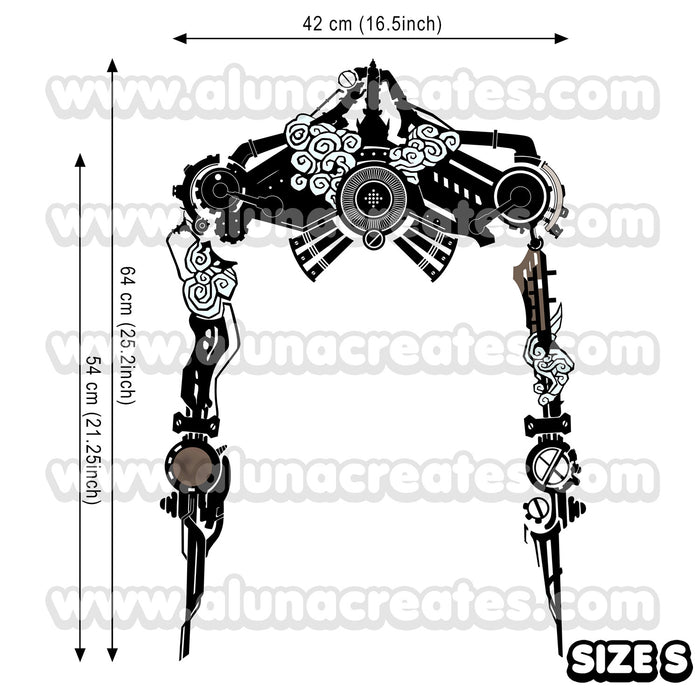 Vi - Arcane | Temporary Tattoos | FULL BACK - AlunaCreates