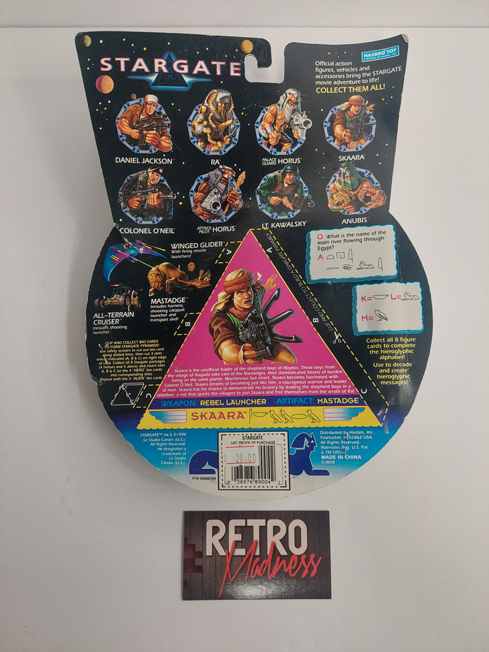 Vintage 1994 Stargate Skaara Figure