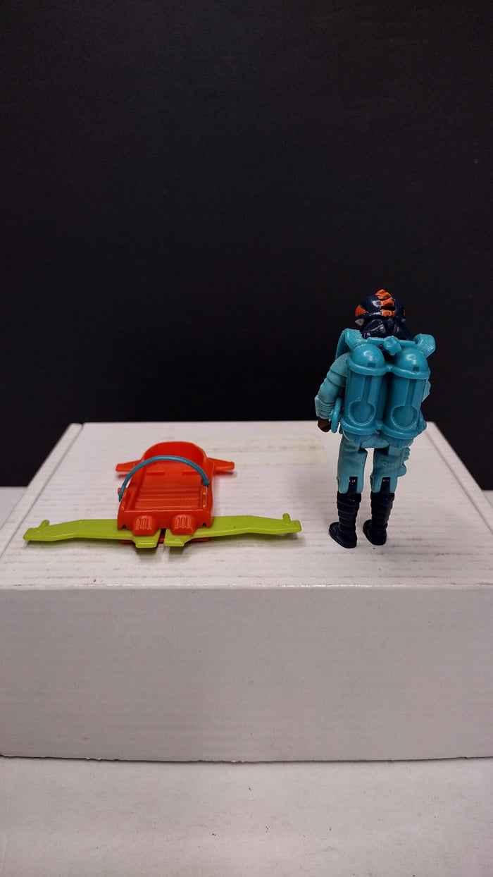 Vintage Kenner M.A.S.K. 1987 Sea Attack Hondo MacLean Figure Set - Euro Exclusive