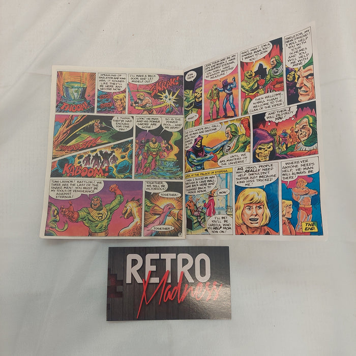 Vintage Masters of the Universe King of the Snake Men Mini Comic