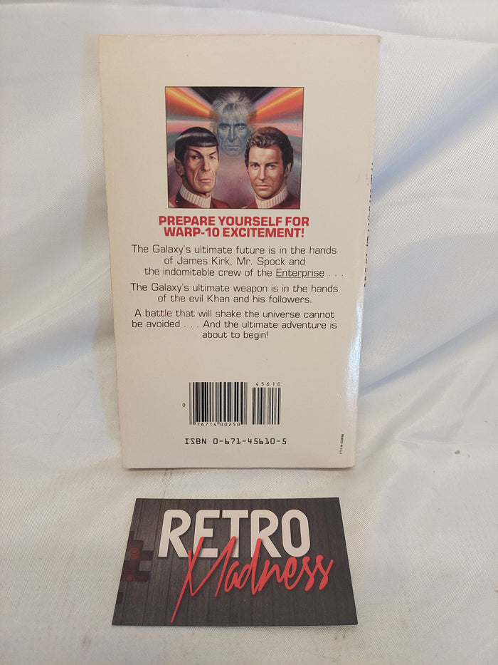 Vintage Star Trek The Wrath of Khan Paperback
