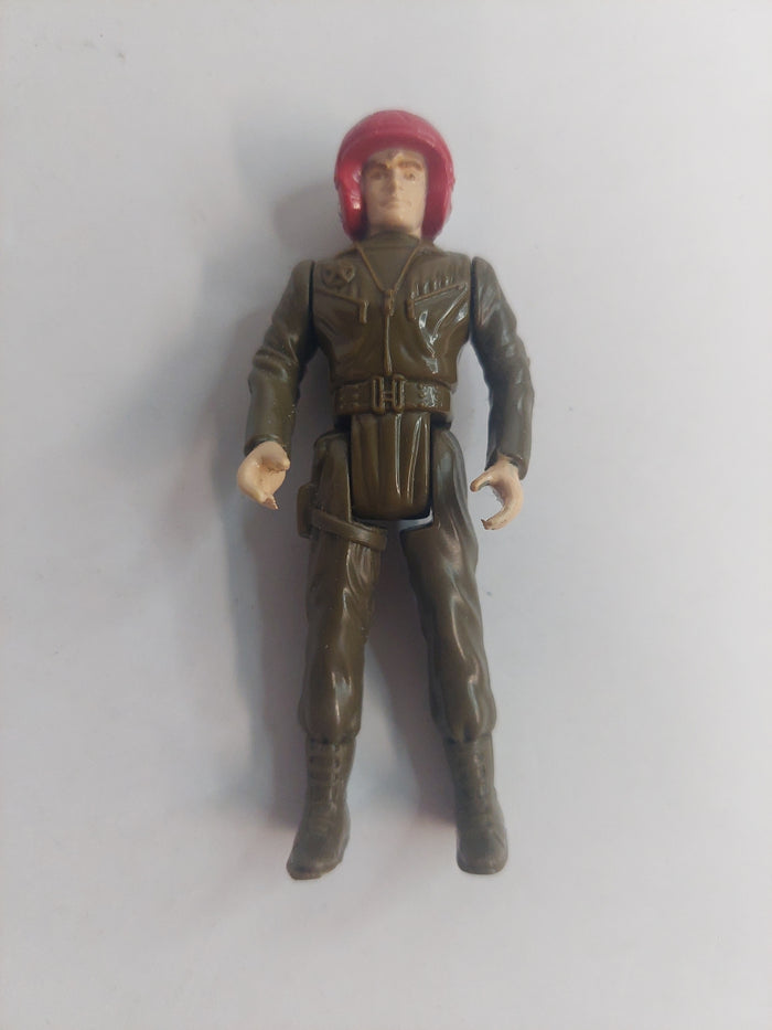 Vintage Ultraman Hummer Defense Fighter Jet Pilot Figure
