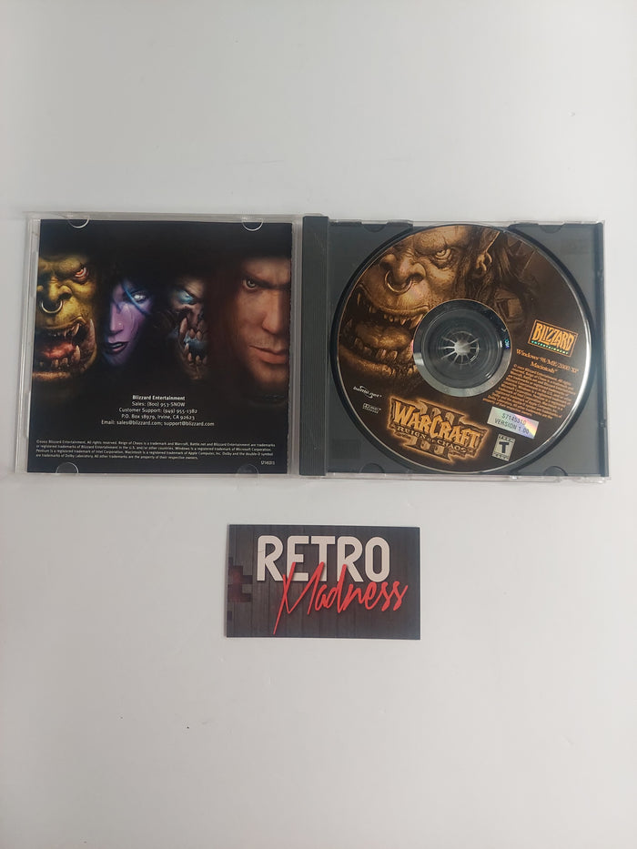 Warcraft III Reign of Chaos PC Game Blizzard Entertainment
