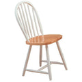 White & Oak Dining Chair