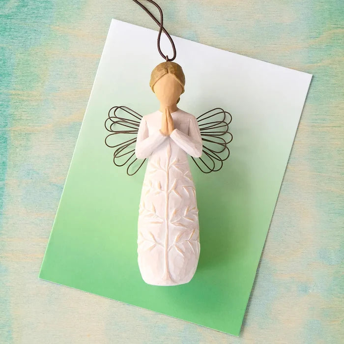 Willow Tree : A Tree, A Prayer Ornament - May you find strength, beauty and peace each day