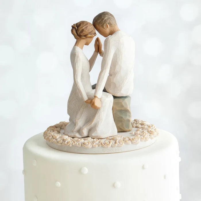 Willow Tree : Around You Cake Topper - just the nearness of you...