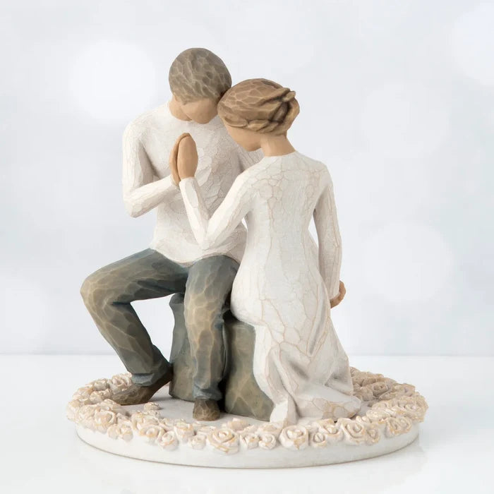Willow Tree : Around You Cake Topper - just the nearness of you...