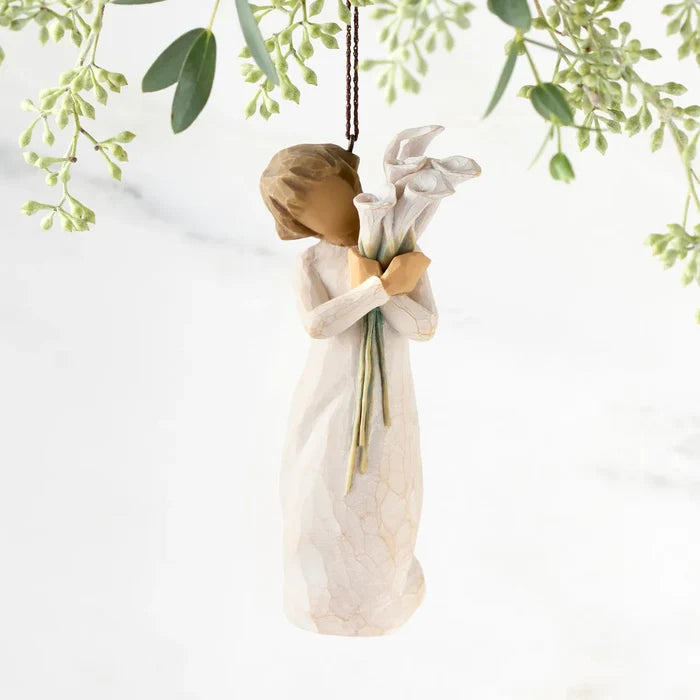Willow Tree : Beautiful Wishes Ornament - A gathering of beautiful wishes for you love, health, happiness