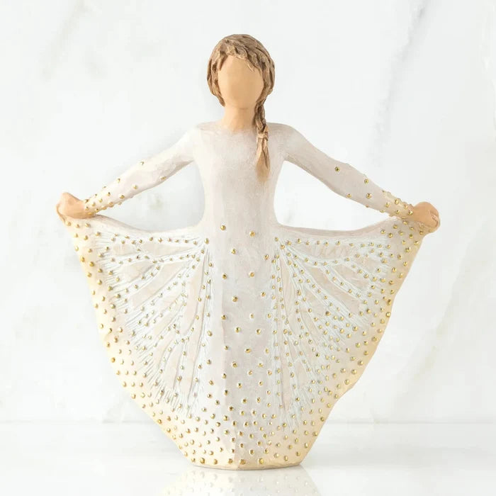 Willow Tree : Butterfly -Resilient, determined, courageous and beautiful... You have the qualities to transform your world