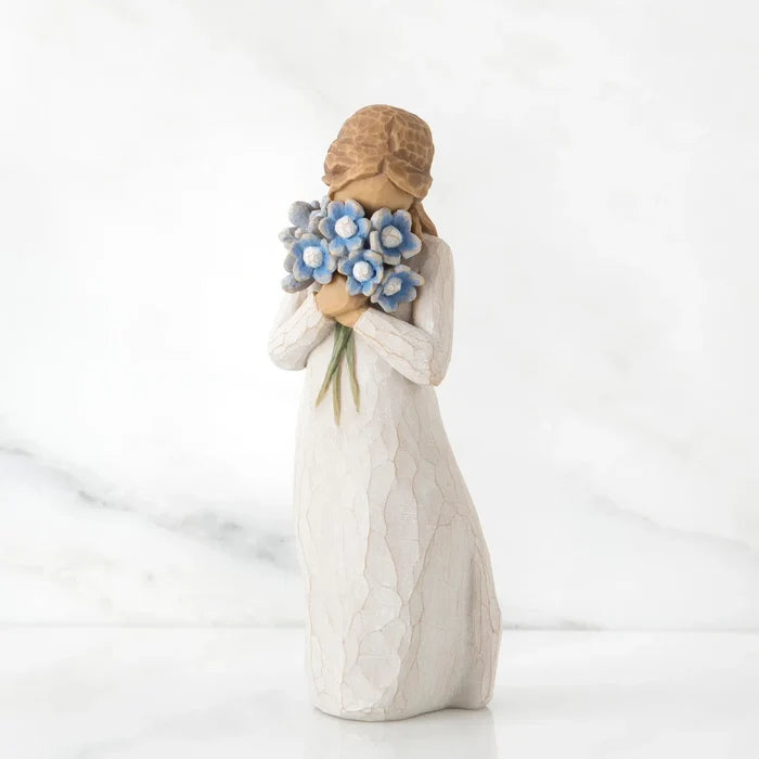 Willow Tree : Forget-Me-Not - Holding thoughts of you closely