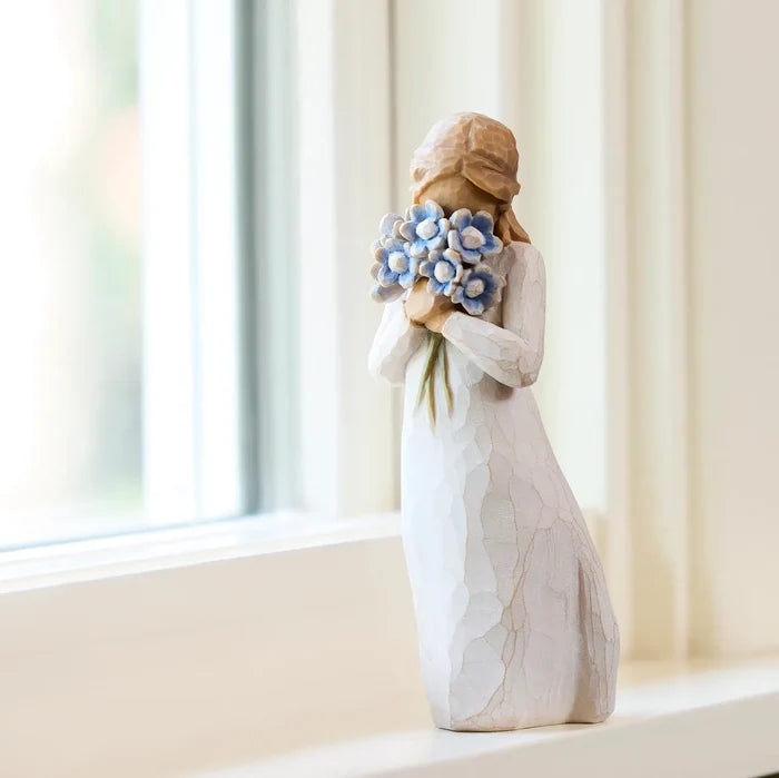 Willow Tree : Forget-Me-Not - Holding thoughts of you closely