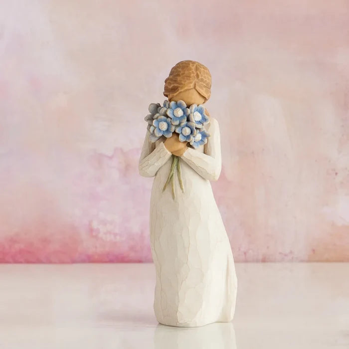 Willow Tree : Forget-Me-Not - Holding thoughts of you closely