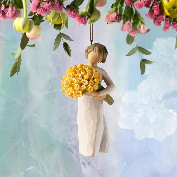 Willow Tree : Good Cheer Ornament - Wishing you sunny days of happiness