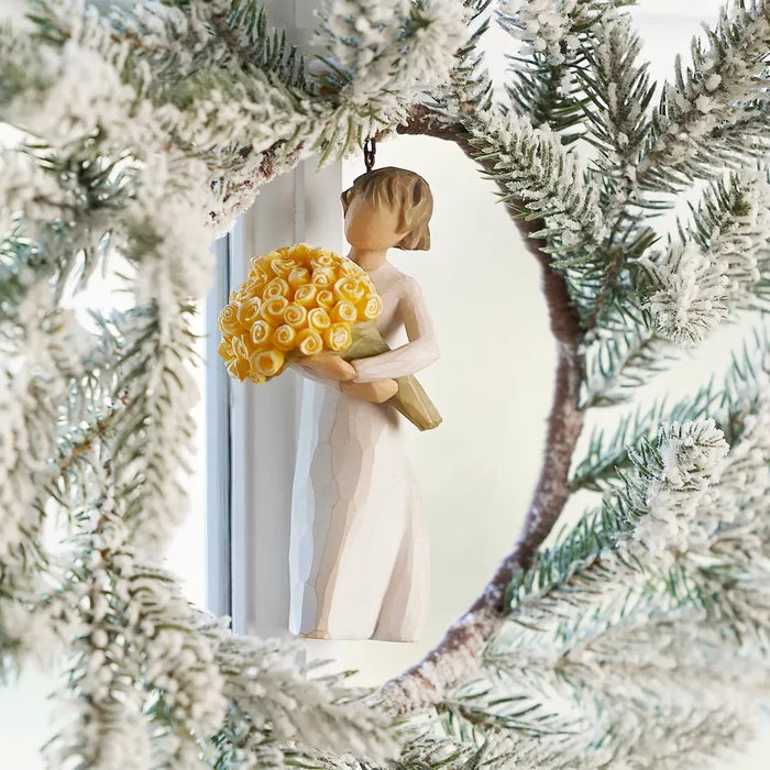 Willow Tree : Good Cheer Ornament - Wishing you sunny days of happiness