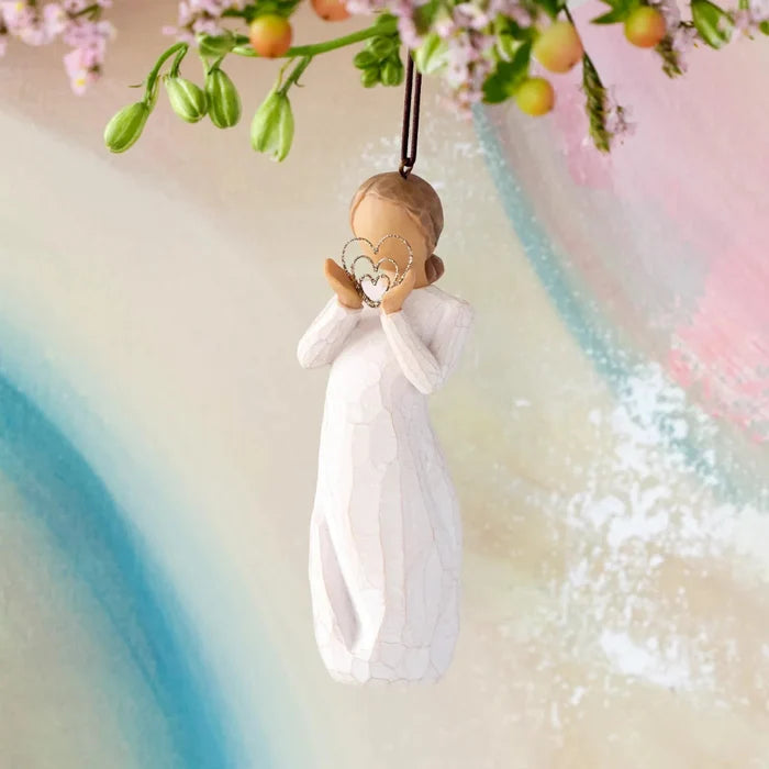 Willow Tree :  Lots of Love Ornament - Ever close to my heart