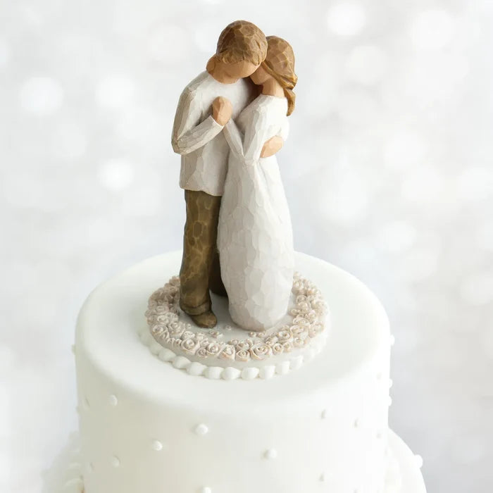Willow Tree : Promise Cake Topper - Hold dear the promise of love