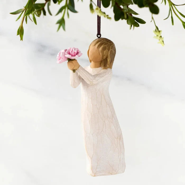 Thank You Ornament
So appreciative of all you do! on a marble white background