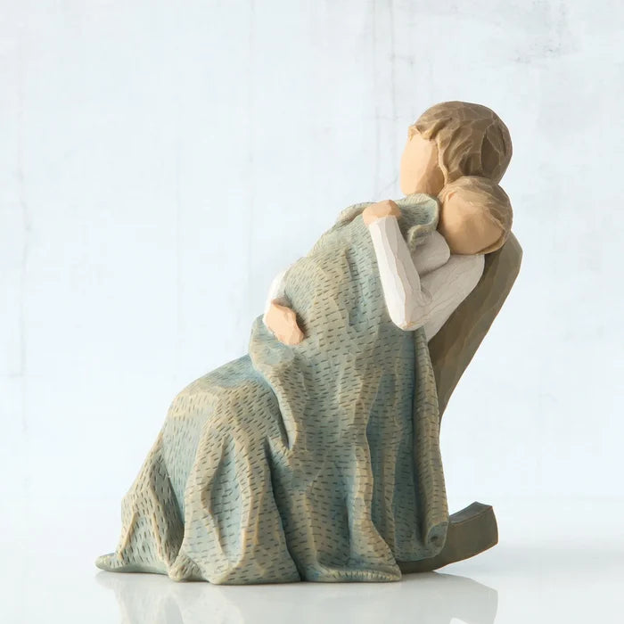 Willow Tree : The Quilt -Sleep my child and peace... peace... Covered in love and keep... keep...