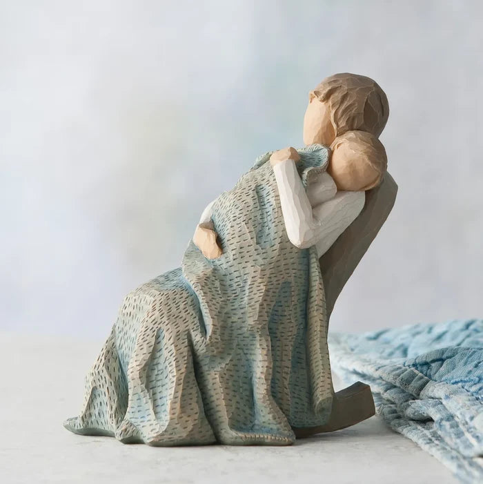 Willow Tree : The Quilt -Sleep my child and peace... peace... Covered in love and keep... keep...
