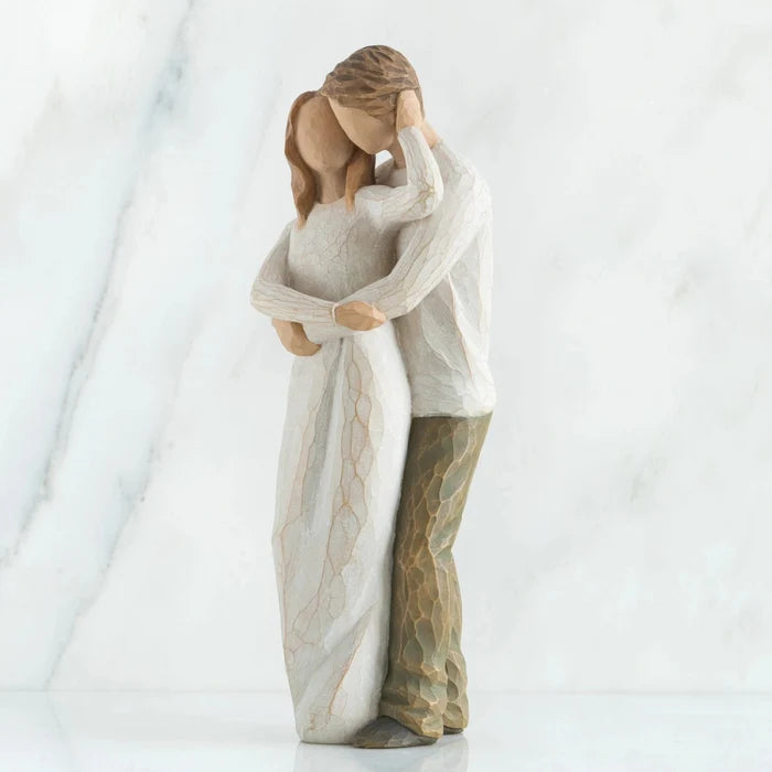 Willow Tree Together True Partner in Love and Life hand-painted couple figurine