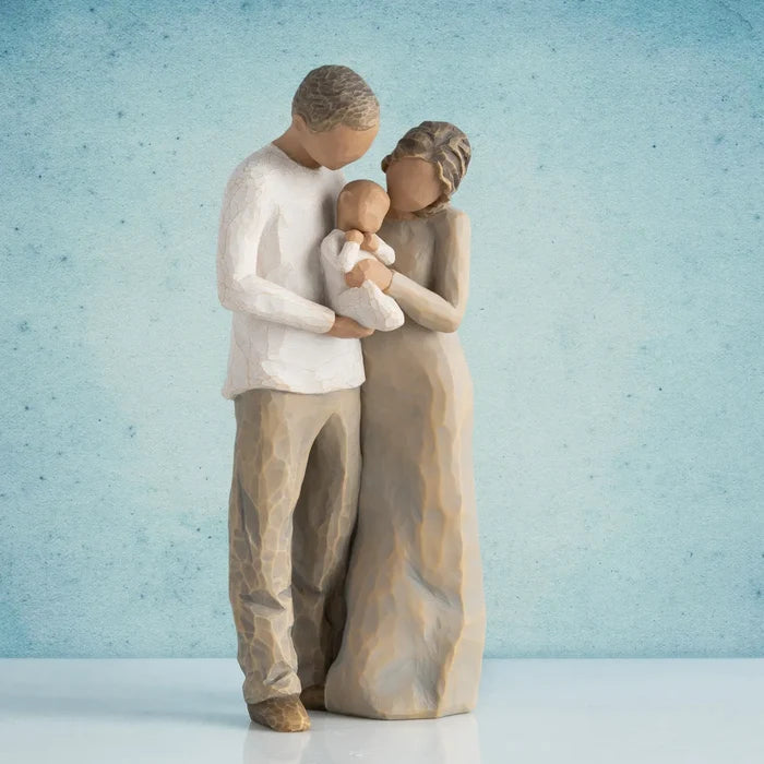 Willow Tree : We Are Three - It used to be just you and me, Now we are three — a family!