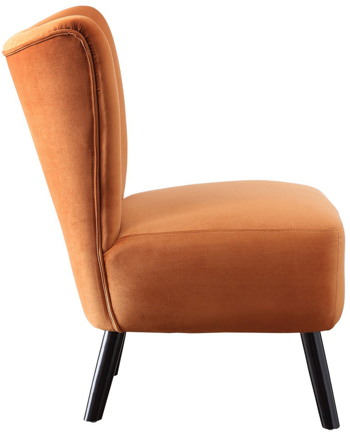 WILMA Orange Accent Chair