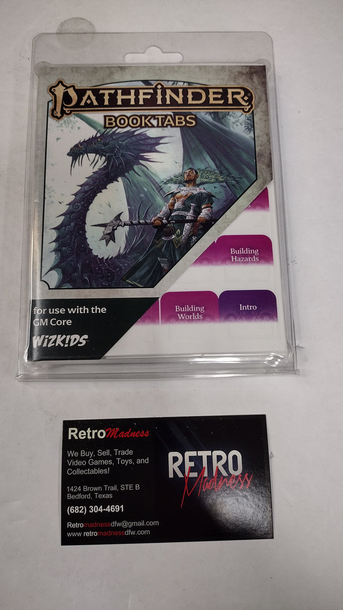 WizKids Pathfinder Book Tabs: GM Core
