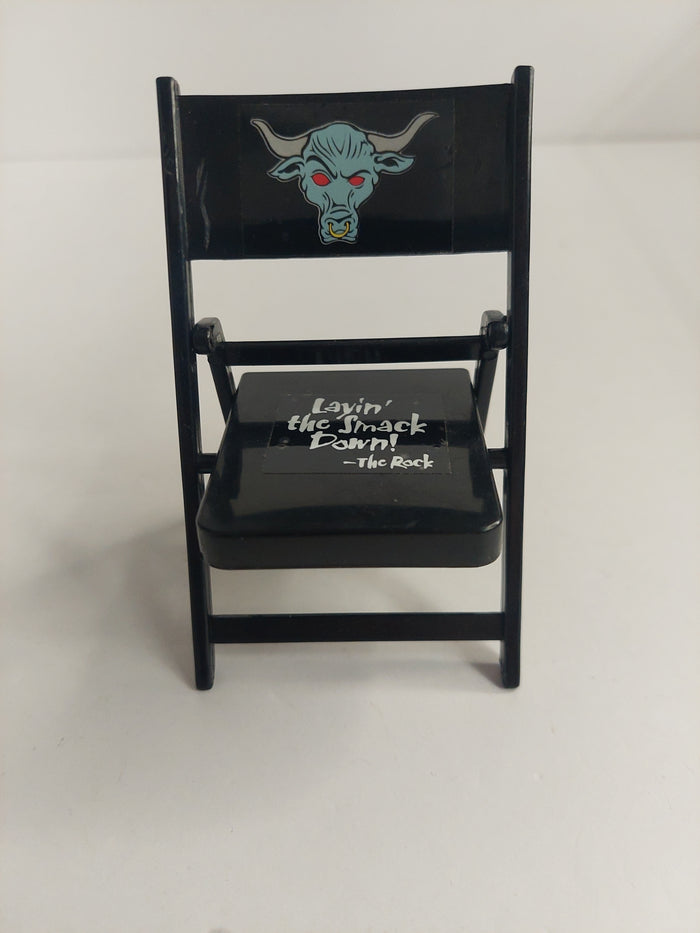 WWE The Rock “Layin’ The Smack Down!" Figure Chair Accessory ONLY