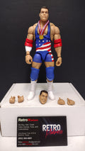WWE Ultimate Edition Monday Night War Kurt Angle Figure Loose w/ Accessories