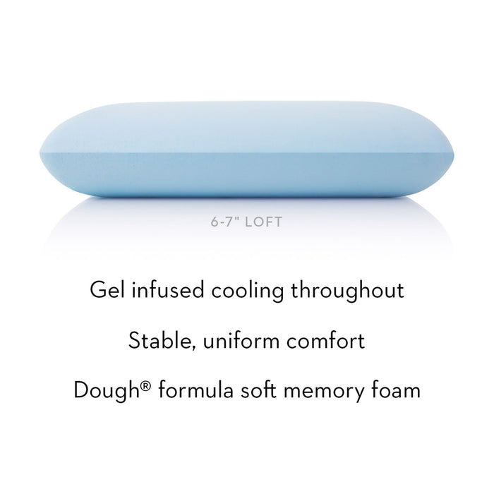 Z-GEL DOUGH Infused Memory Foam Pillow, Mid Loft