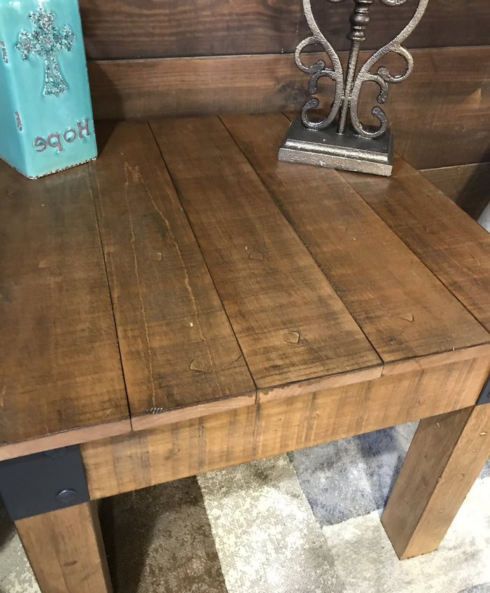 Zachary Brown End Table