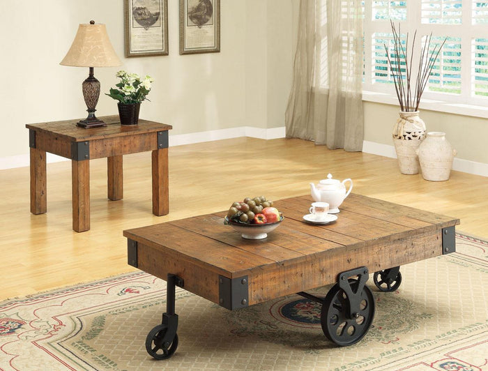 Zachary Brown End Table